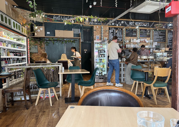 Counter and seating area